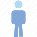 avatar, male, people, person, profile, stand, user