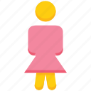 avatar, female, people, person, profile, stand, user