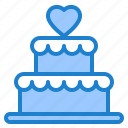 cake, bakery, valentine, dessert, wedding