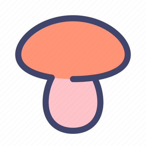 Fruit, vegetable, organic, mushroom icon - Download on Iconfinder