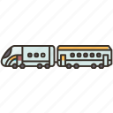 express, train, railway, commuter, travel