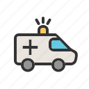 ambulance, deliver, emergency, health care, hospital, medical, vehicle