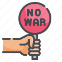 no, war, protest, pacifism, peace