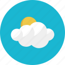 clear, cloud, cloudy, forecast, sun, weather