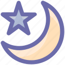 forecast, islam, moon, night, sleep, star, weather