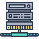 bandwidth, data, database, network, networking, server