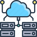 cloud, data, database, networking, online, storage