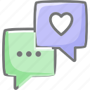 chat, bubble, communication, message