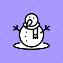 carrot, christmas, new, snow, snowman, winter, year