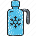 december, flask, holidays, hot drink, thermos, winter