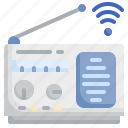 radio, antenna, electronics, transistor, multimedia