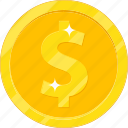 currency, gold, gold coin, money, usd