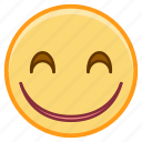 emoji, emotion, face, happy, smile