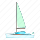 boat, sailor, sea, ship, trip, yacht