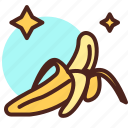 banana, food, fruit