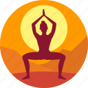 exercise, health, meditation, morning, yoga