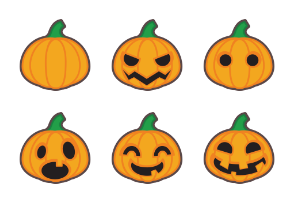 Halloween pumpkins