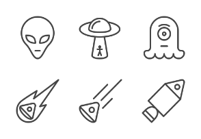 iOS icons - Space