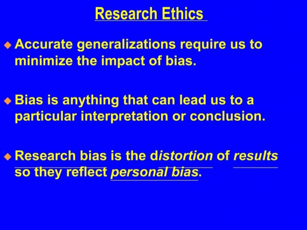 Research Ethics