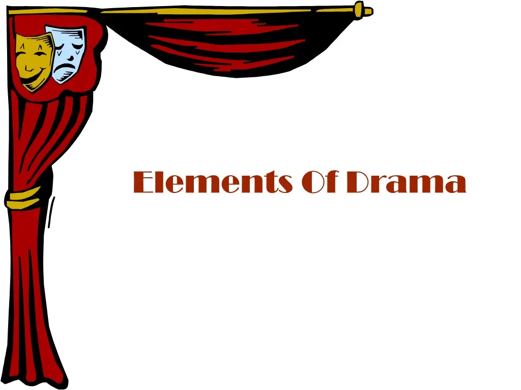 elements of drama