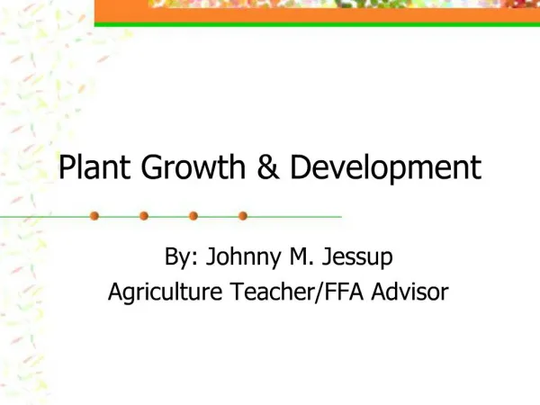 Plant Growth Development