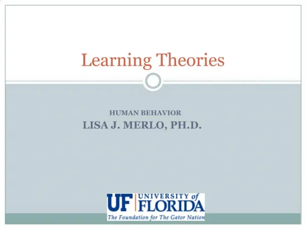 Learning Theories