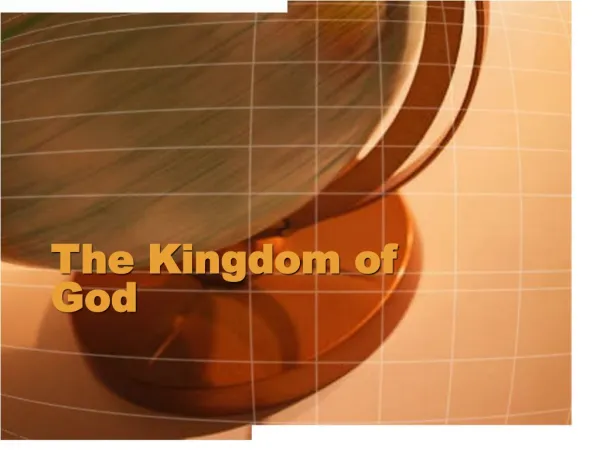 The Kingdom of God