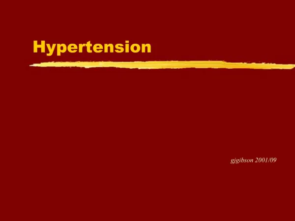 Hypertension