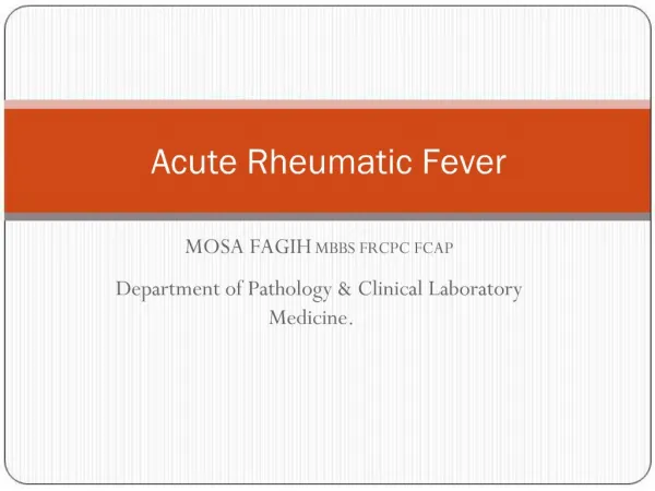 Acute Rheumatic Fever