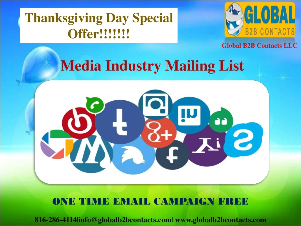 thanksgiving day special offer