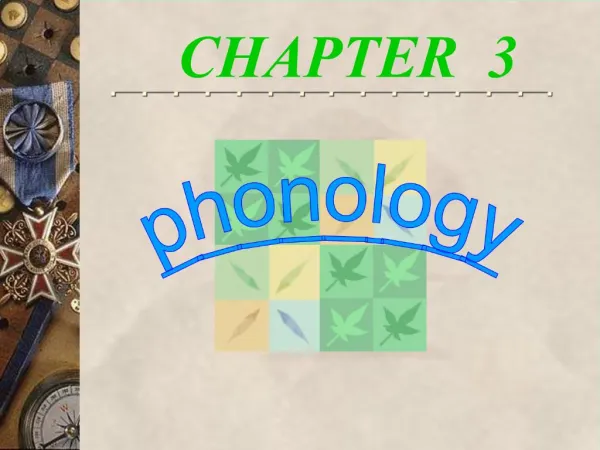 Phonology