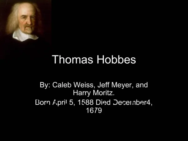 Thomas Hobbes