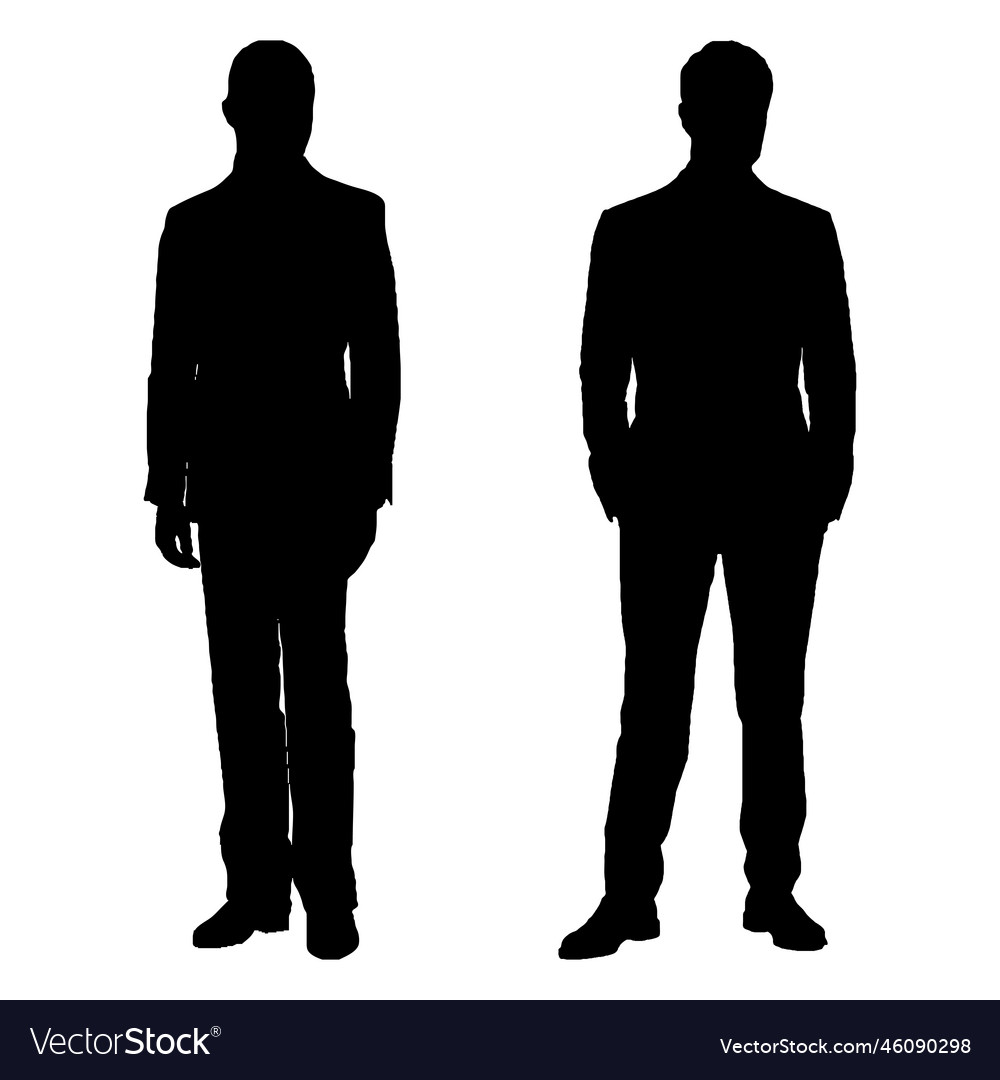 Two People Silhouette