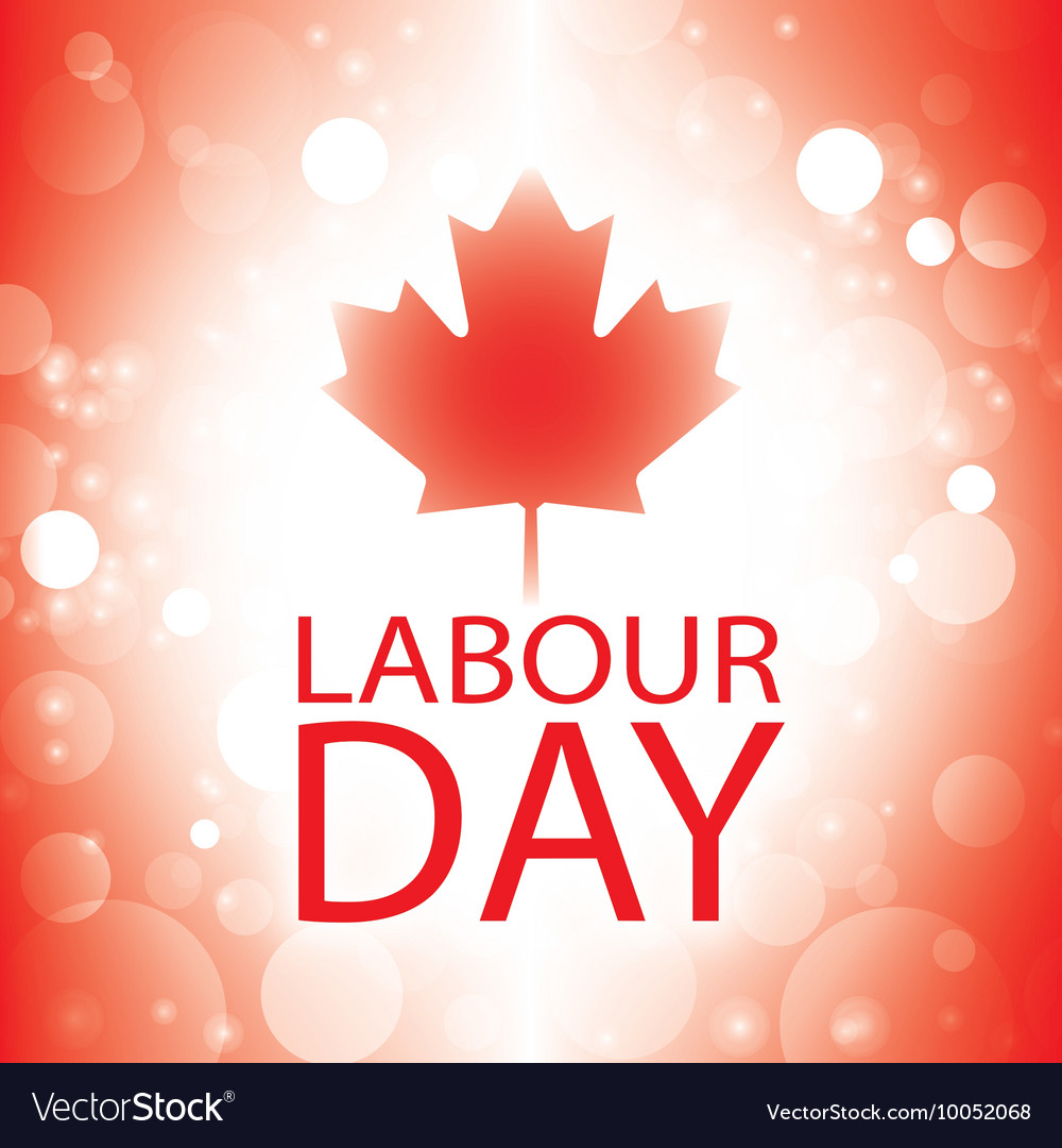 Canada Labour Day Banner Header Canadian Stock Vector 6797652995 Aria Art