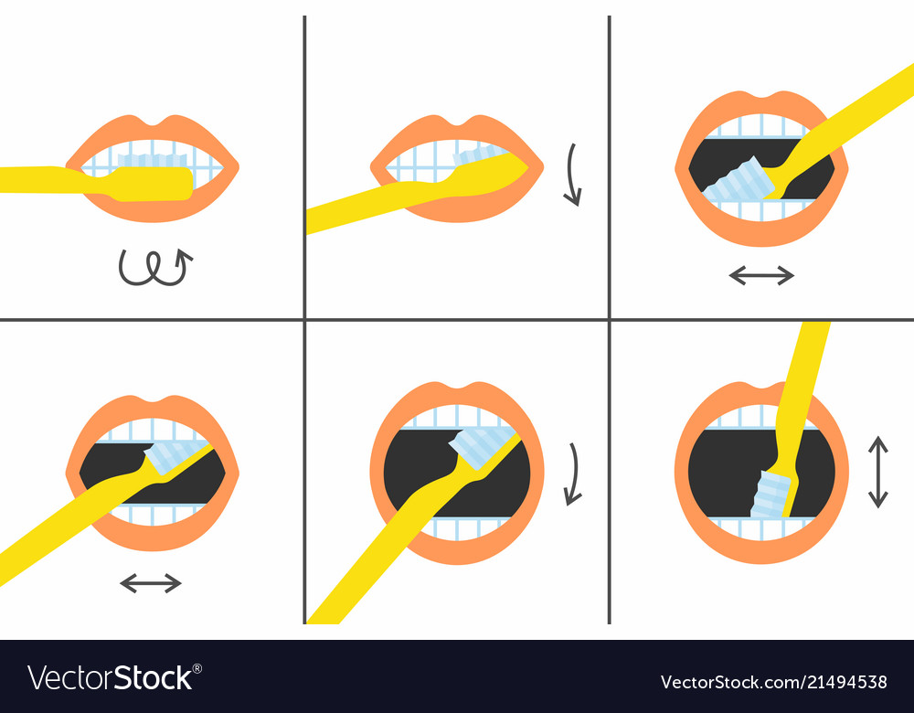 Tooth Brushing Instructions For Kids