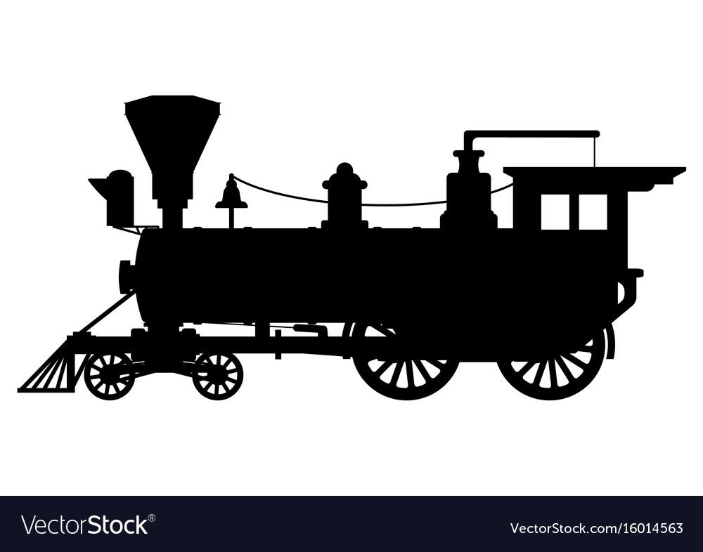 Train Silhouette Steam Locomotive Track Clip Art Free Train Clipart ...