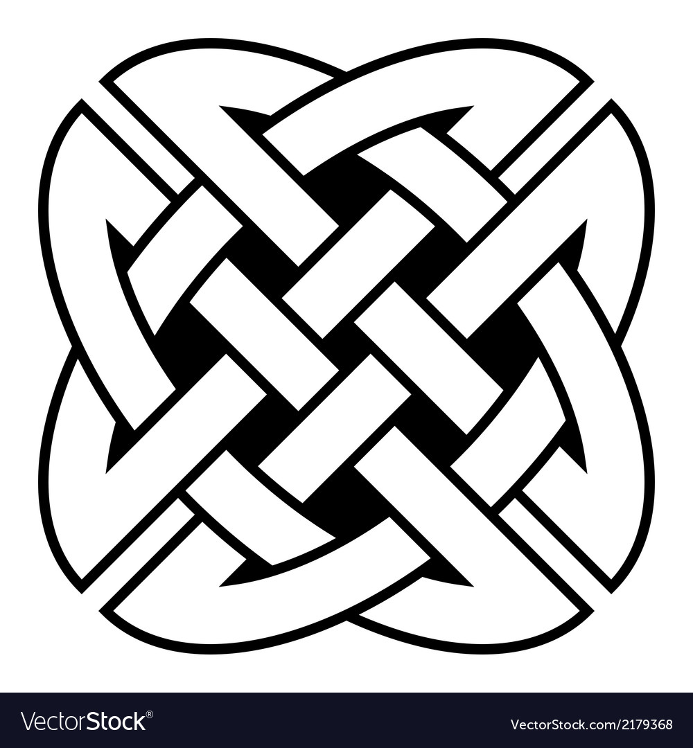 Quaternary Celtic Knot Tattoo