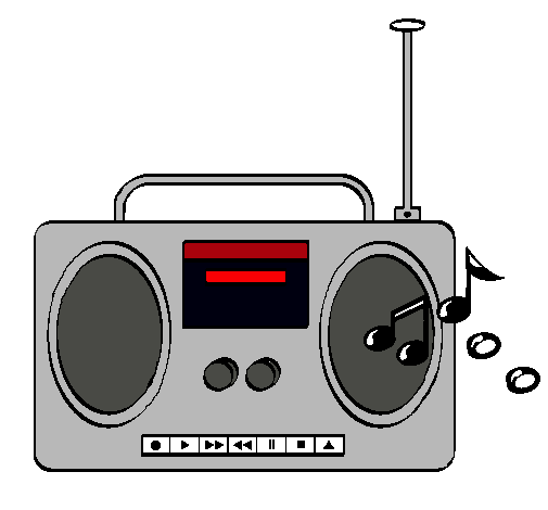 Dibujo De Radio Cassette Pintado Por Grabadora En Dibujos Net El D A ...