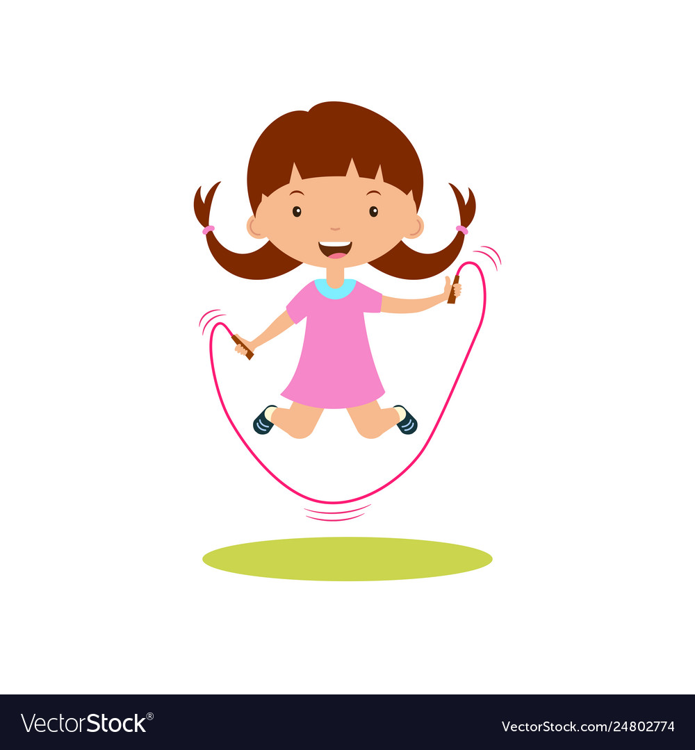 Girl Jumping Rope