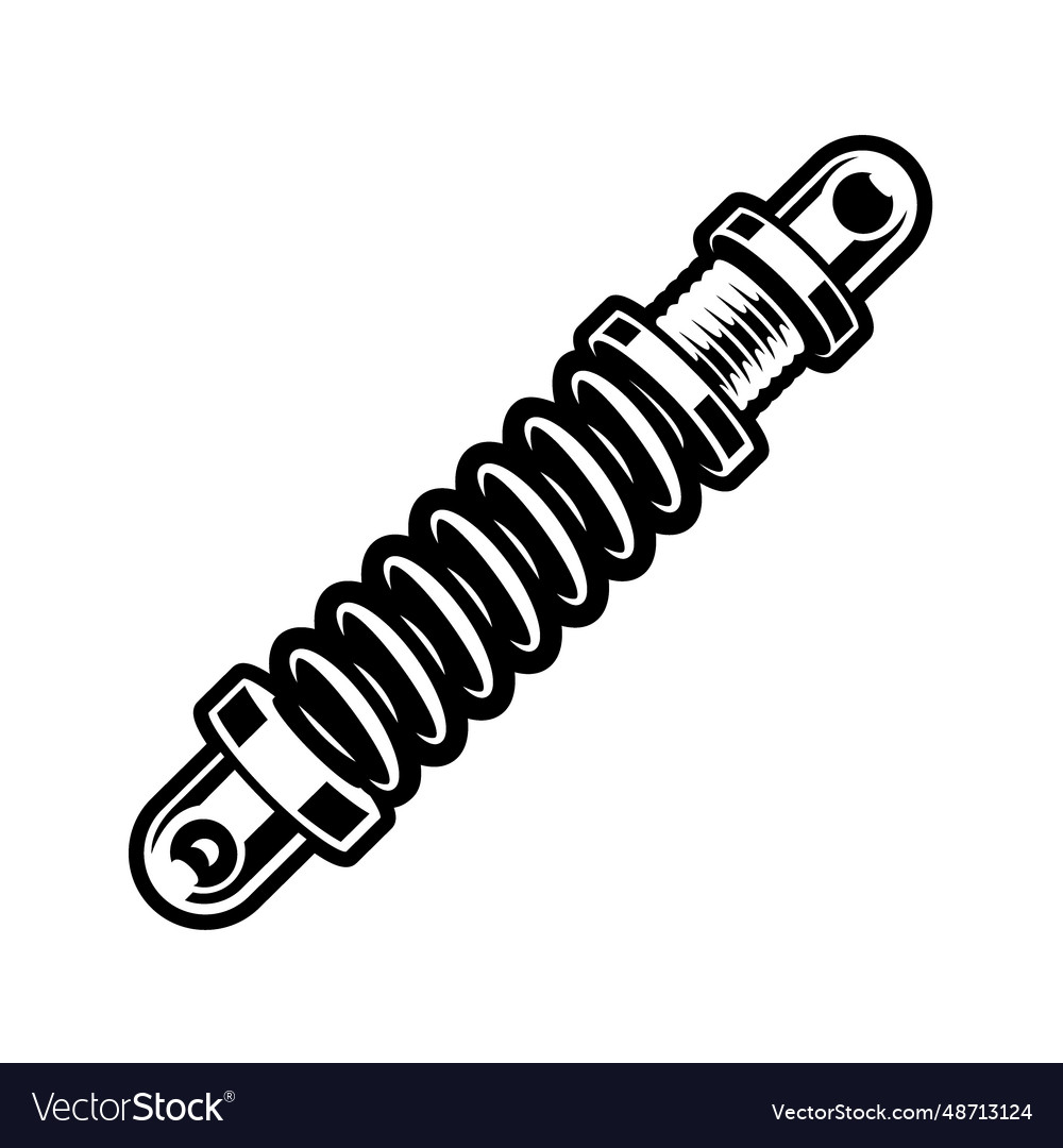 Shock absorber Royalty Free Vector Image - VectorStock