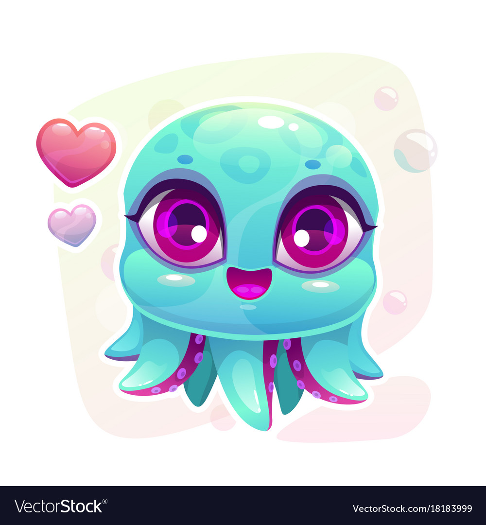 Baby Octopus Cartoon