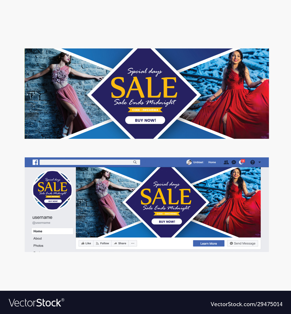 Fashion banner Royalty Free Vector Image - VectorStock