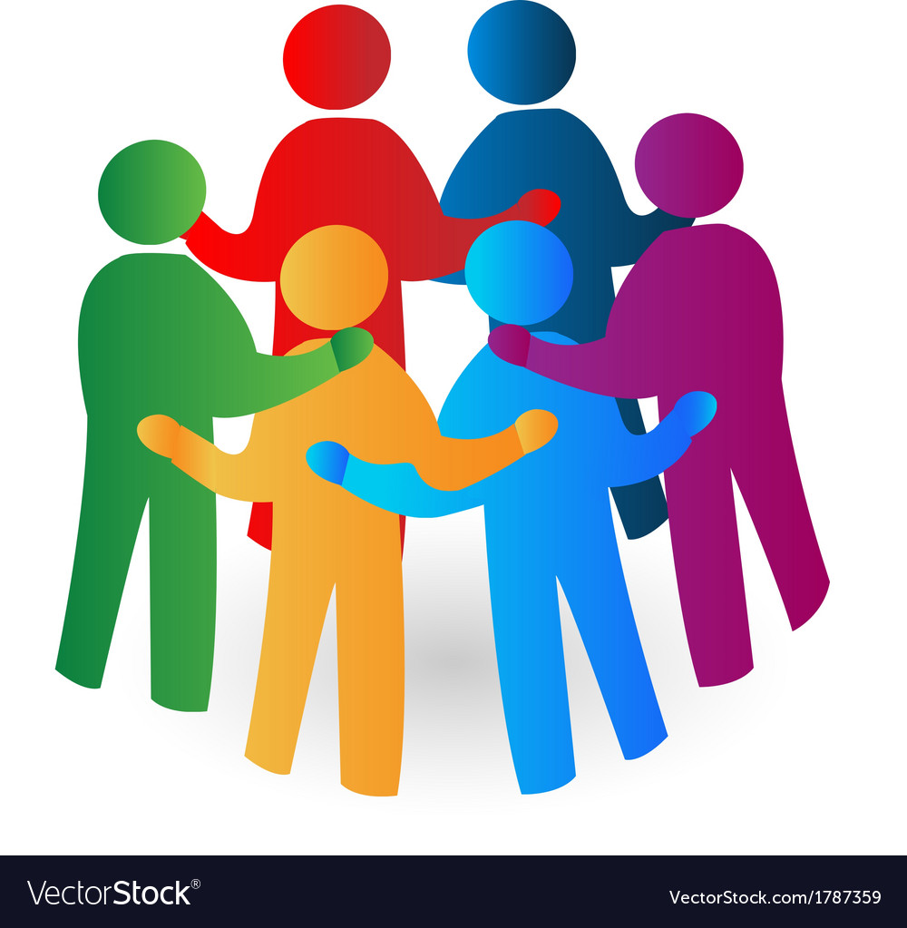 Vector Teamwork Meeting People Logo People Logo Logo Design | My XXX ...