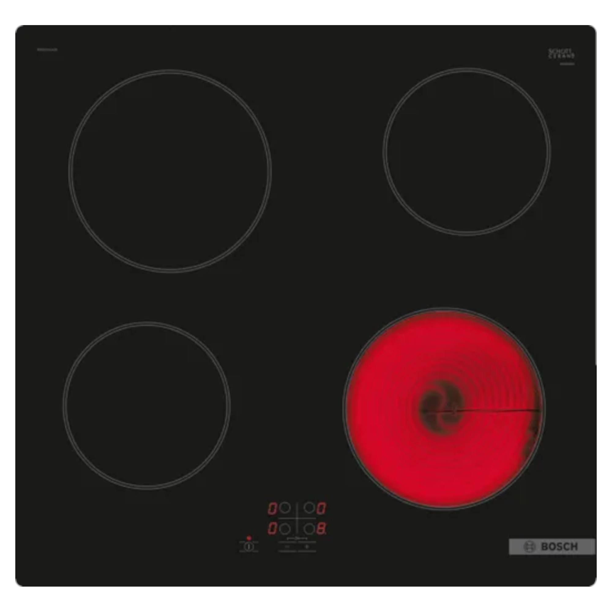 PKE61RAA8B Series 2 600mm 4 Burner Ceramic Electric Hob