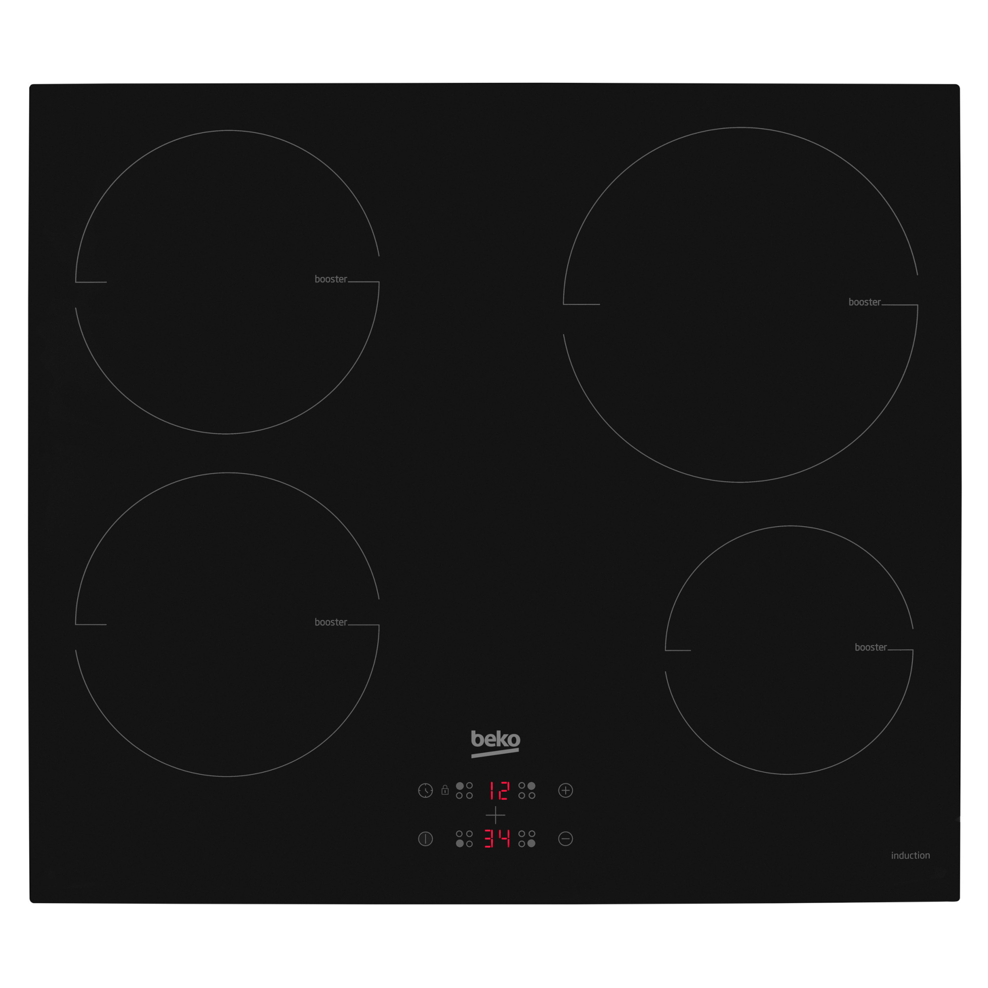 HII64400MT 580mm Integrated Induction Hob - Black