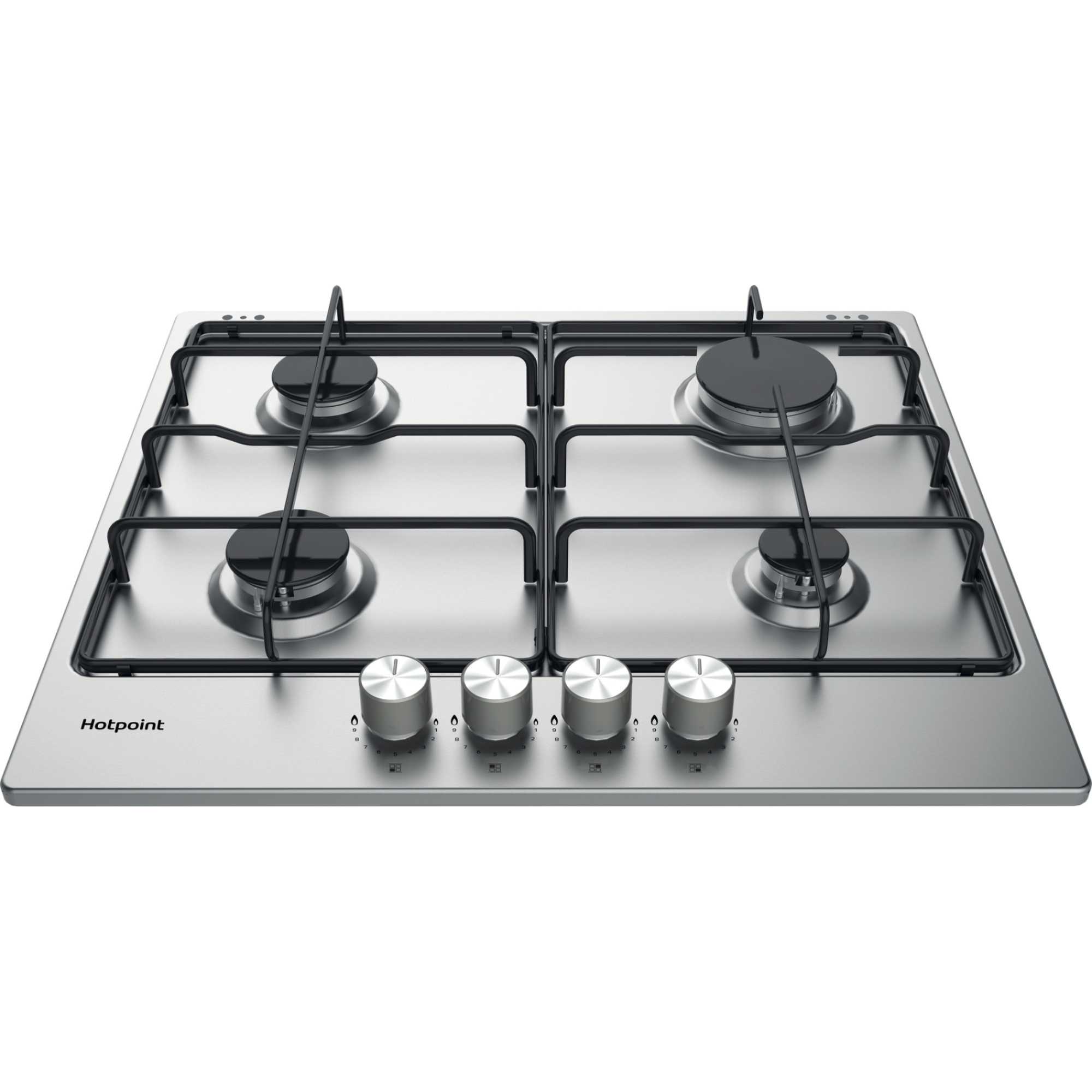 PPH60PFIXUK 60cm Gas Hob - Silver