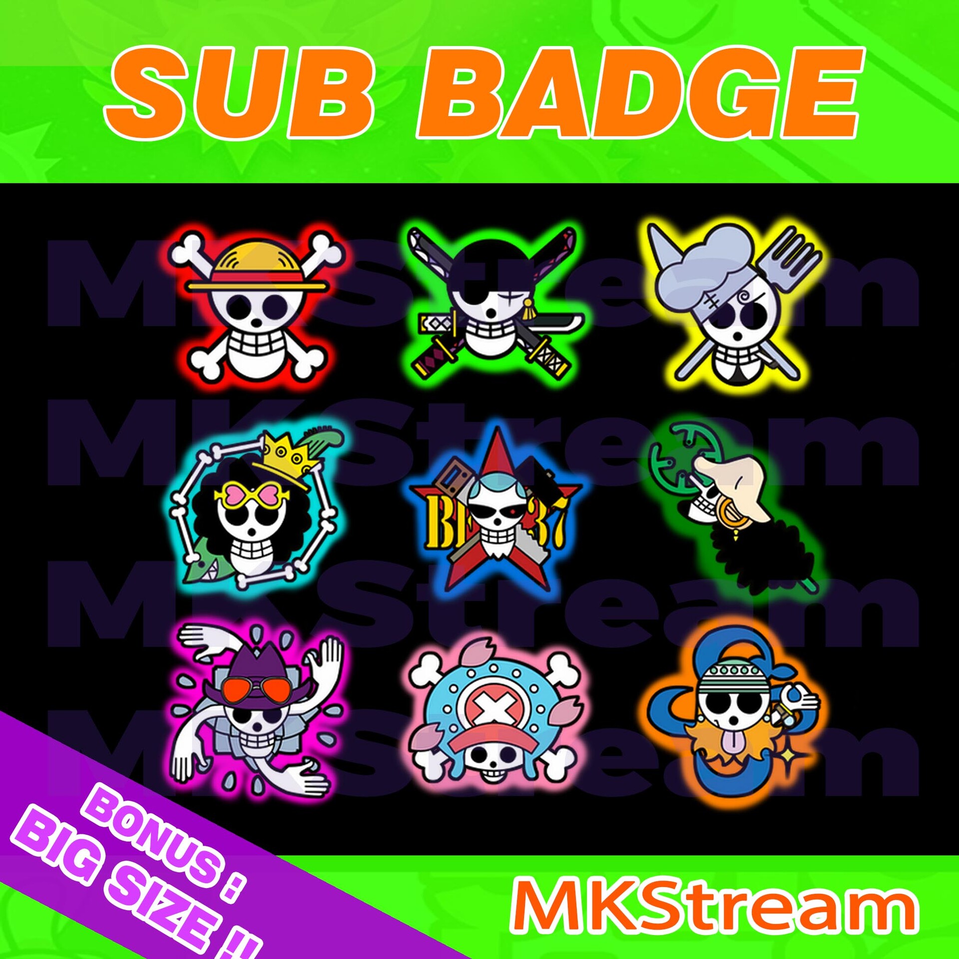 Custom I will create cute custom chibi anime twitch emotes and sub badges  Art Commission  Sketchmob