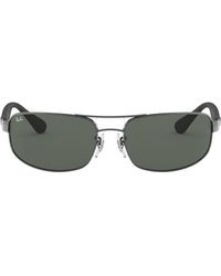 Ray-Ban - Rectangular Frame Sunglasses - Lyst