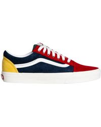 Vans - Old Skool Canvas & Suede Sneaker - Lyst