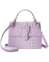 Brahmin - Small Hallie Melbourne Leather Satchel - Lyst